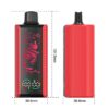 Disposable Vape Full-Screen Display Vapmind Vape 30000 Puffs